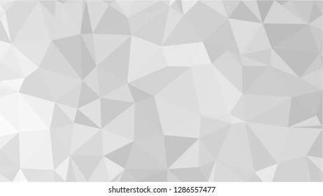 White Polygonal Mosaic Background, Low Poly Style, Vector illustration, Business Design Templates