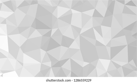 White Polygonal Mosaic Background, Low Poly Style, Vector illustration, Business Design Templates