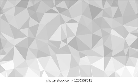 White Polygonal Mosaic Background, Low Poly Style, Vector illustration, Business Design Templates