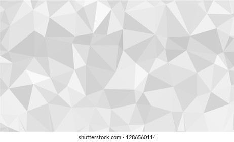 White Polygonal Mosaic Background, Low Poly Style, Vector illustration, Business Design Templates