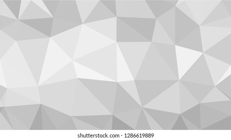 White Polygonal Mosaic Background, Low Poly Style, Vector illustration, Business Design Templates