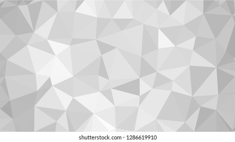 White Polygonal Mosaic Background, Low Poly Style, Vector illustration, Business Design Templates