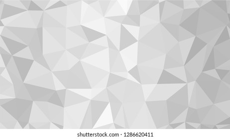White Polygonal Mosaic Background, Low Poly Style, Vector illustration, Business Design Templates