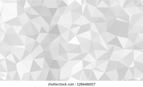 White Polygonal Mosaic Background, Low Poly Style, Vector illustration, Business Design Templates