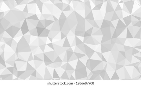 White Polygonal Mosaic Background, Low Poly Style, Vector illustration, Business Design Templates