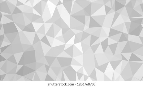 White Polygonal Mosaic Background, Low Poly Style, Vector illustration, Business Design Templates