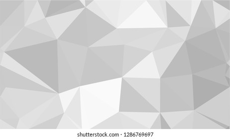 White Polygonal Mosaic Background, Low Poly Style, Vector illustration, Business Design Templates