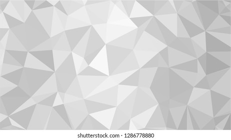 White Polygonal Mosaic Background, Low Poly Style, Vector illustration, Business Design Templates