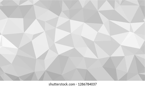White Polygonal Mosaic Background, Low Poly Style, Vector illustration, Business Design Templates