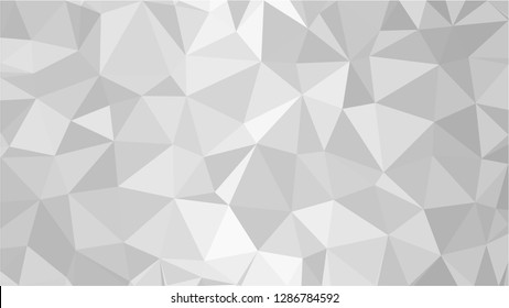 White Polygonal Mosaic Background, Low Poly Style, Vector illustration, Business Design Templates