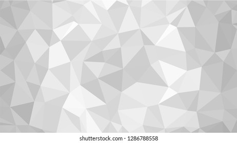 White Polygonal Mosaic Background, Low Poly Style, Vector illustration, Business Design Templates