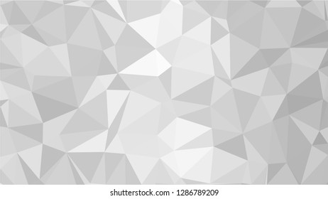 White Polygonal Mosaic Background, Low Poly Style, Vector illustration, Business Design Templates