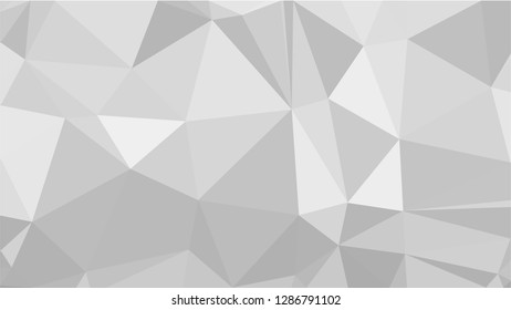White Polygonal Mosaic Background, Low Poly Style, Vector illustration, Business Design Templates