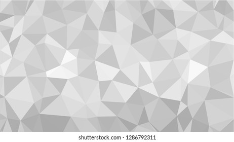 White Polygonal Mosaic Background, Low Poly Style, Vector illustration, Business Design Templates