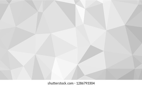 White Polygonal Mosaic Background, Low Poly Style, Vector illustration, Business Design Templates