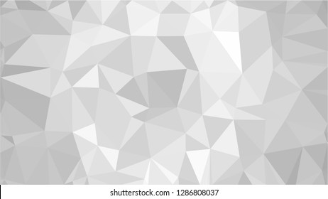 White Polygonal Mosaic Background, Low Poly Style, Vector illustration, Business Design Templates