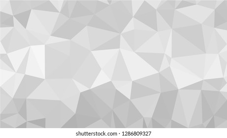 White Polygonal Mosaic Background, Low Poly Style, Vector illustration, Business Design Templates