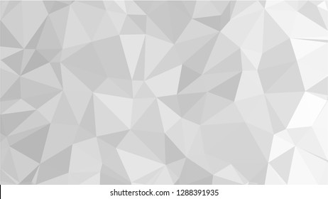 White Polygonal Mosaic Background, Low Poly Style, Vector illustration, Business Design Templates