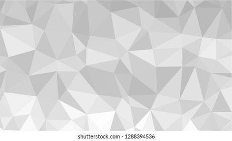 White Polygonal Mosaic Background, Low Poly Style, Vector illustration, Business Design Templates