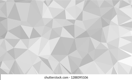 White Polygonal Mosaic Background, Low Poly Style, Vector illustration, Business Design Templates