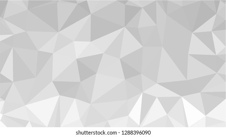 White Polygonal Mosaic Background, Low Poly Style, Vector illustration, Business Design Templates