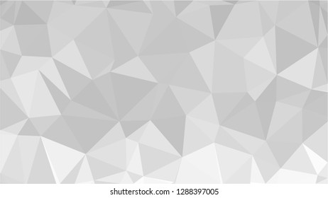 White Polygonal Mosaic Background, Low Poly Style, Vector illustration, Business Design Templates