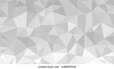 White Polygonal Mosaic Background, Low Poly Style, Vector illustration, Business Design Templates