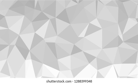 White Polygonal Mosaic Background, Low Poly Style, Vector illustration, Business Design Templates