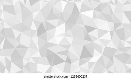White Polygonal Mosaic Background, Low Poly Style, Vector illustration, Business Design Templates