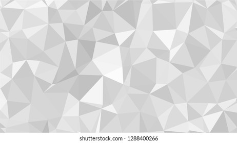 White Polygonal Mosaic Background, Low Poly Style, Vector illustration, Business Design Templates