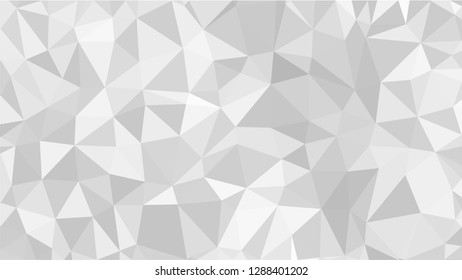White Polygonal Mosaic Background, Low Poly Style, Vector illustration, Business Design Templates