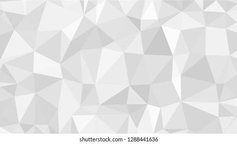 White Polygonal Mosaic Background, Low Poly Style, Vector illustration, Business Design Templates
