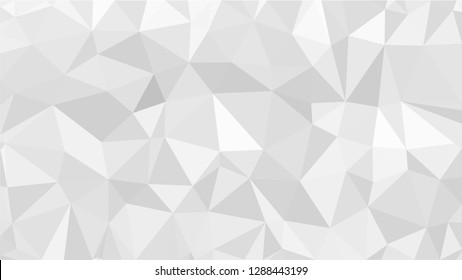 White Polygonal Mosaic Background, Low Poly Style, Vector illustration, Business Design Templates