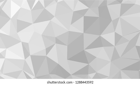 White Polygonal Mosaic Background, Low Poly Style, Vector illustration, Business Design Templates