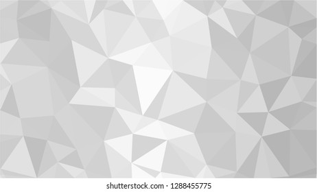 White Polygonal Mosaic Background, Low Poly Style, Vector illustration, Business Design Templates