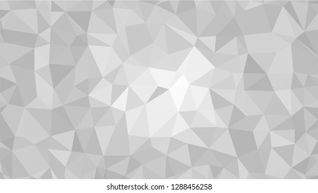 White Polygonal Mosaic Background, Low Poly Style, Vector illustration, Business Design Templates