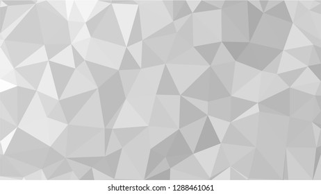 White Polygonal Mosaic Background, Low Poly Style, Vector illustration, Business Design Templates