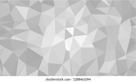 White Polygonal Mosaic Background, Low Poly Style, Vector illustration, Business Design Templates