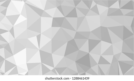 White Polygonal Mosaic Background, Low Poly Style, Vector illustration, Business Design Templates