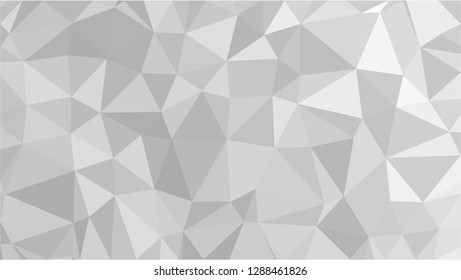 White Polygonal Mosaic Background, Low Poly Style, Vector illustration, Business Design Templates