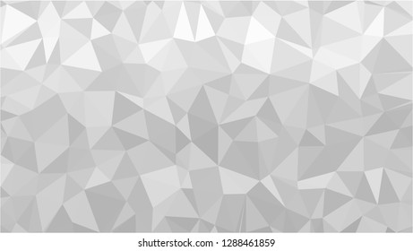White Polygonal Mosaic Background, Low Poly Style, Vector illustration, Business Design Templates
