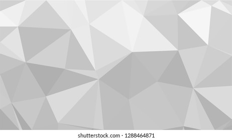 White Polygonal Mosaic Background, Low Poly Style, Vector illustration, Business Design Templates