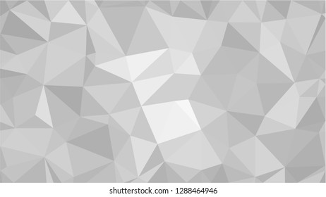 White Polygonal Mosaic Background, Low Poly Style, Vector illustration, Business Design Templates