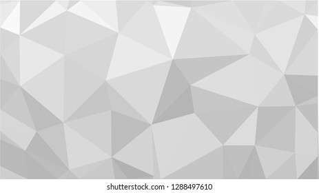 White Polygonal Mosaic Background, Low Poly Style, Vector illustration, Business Design Templates