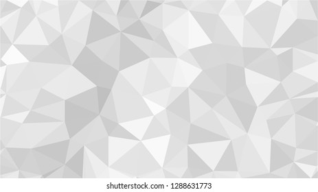 White Polygonal Mosaic Background, Low Poly Style, Vector illustration, Business Design Templates