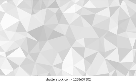 White Polygonal Mosaic Background, Low Poly Style, Vector illustration, Business Design Templates