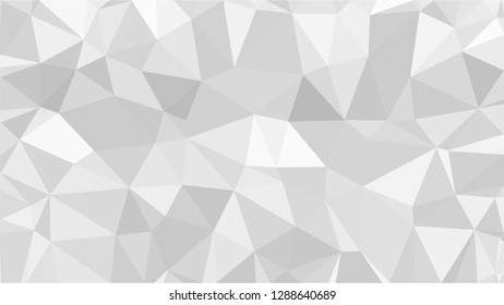 White Polygonal Mosaic Background, Low Poly Style, Vector illustration, Business Design Templates