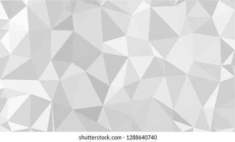 White Polygonal Mosaic Background, Low Poly Style, Vector illustration, Business Design Templates