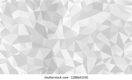 White Polygonal Mosaic Background, Low Poly Style, Vector illustration, Business Design Templates