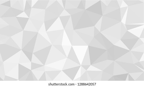 White Polygonal Mosaic Background, Low Poly Style, Vector illustration, Business Design Templates